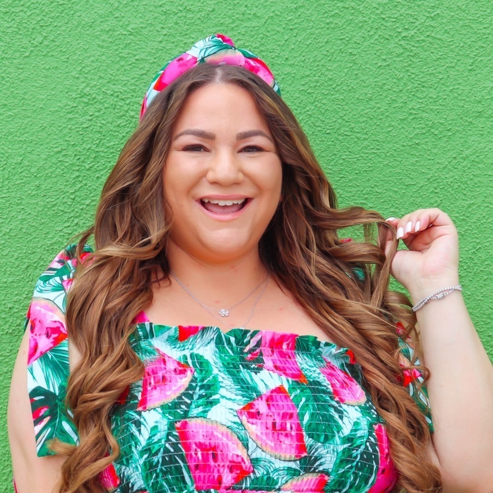 NEW Victoria Dunn Watermelon Print Headband
